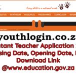 SA Youth Teacher Assistant Online Application Form