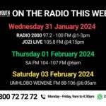 SA Youth on Radio This Week Talking About JOBS
